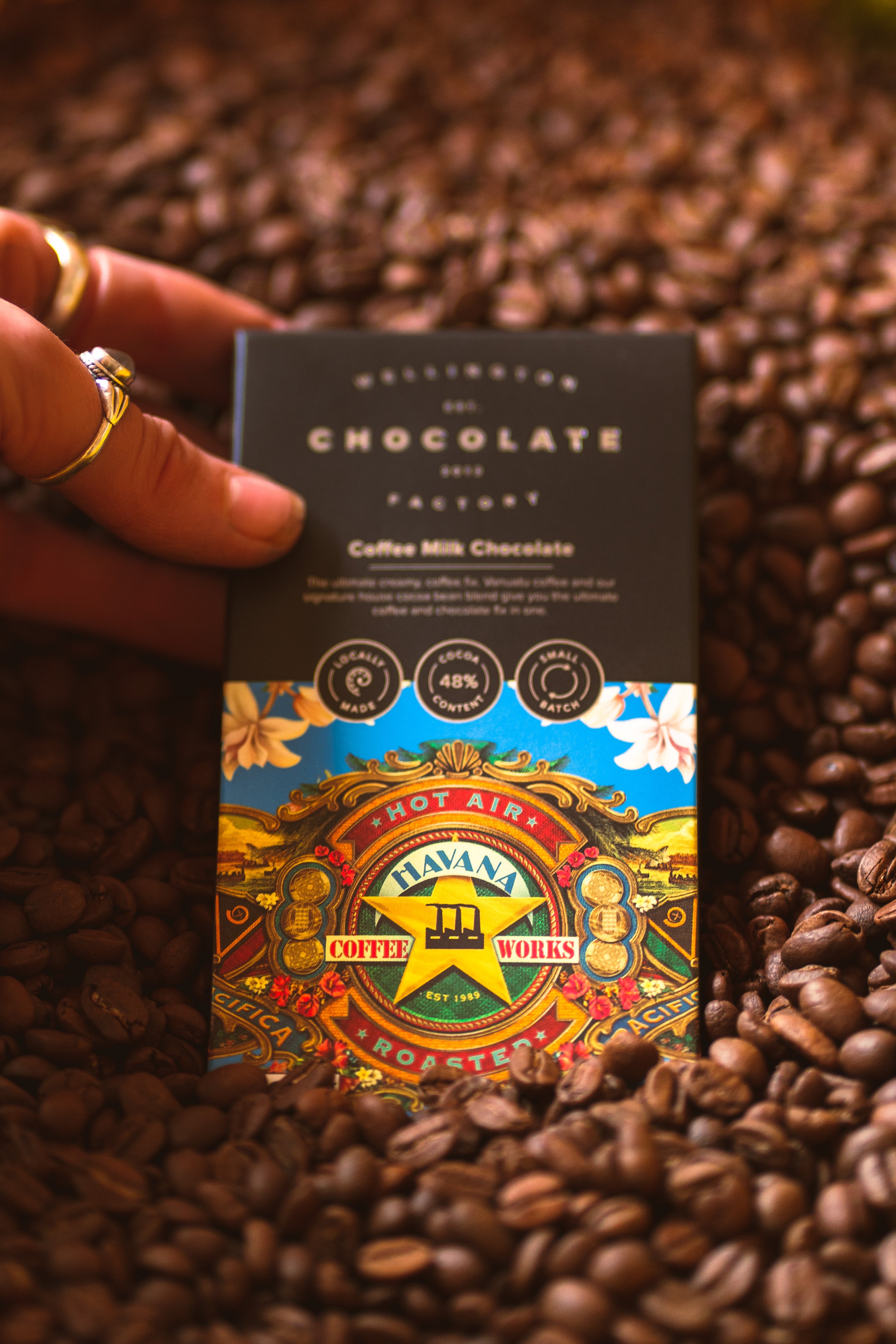 Wellington Chocolate Factory & Havana Coffee Milk Chocolate