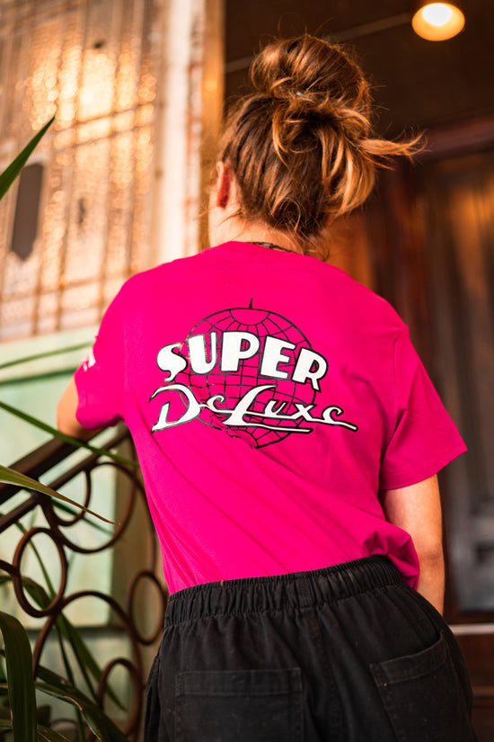 Super Deluxe T Shirt Fuchsia