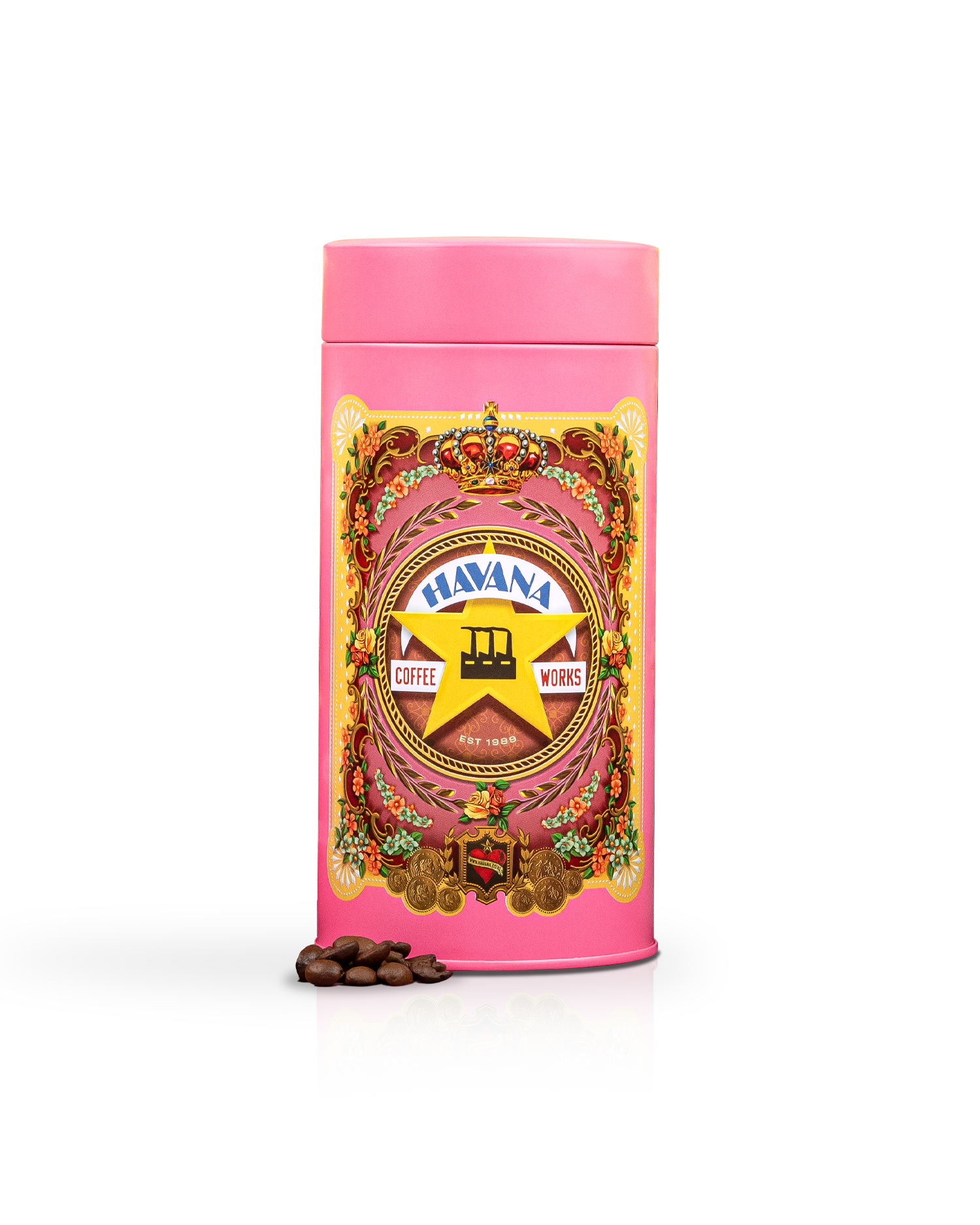 Pink Havana Coffee Tin