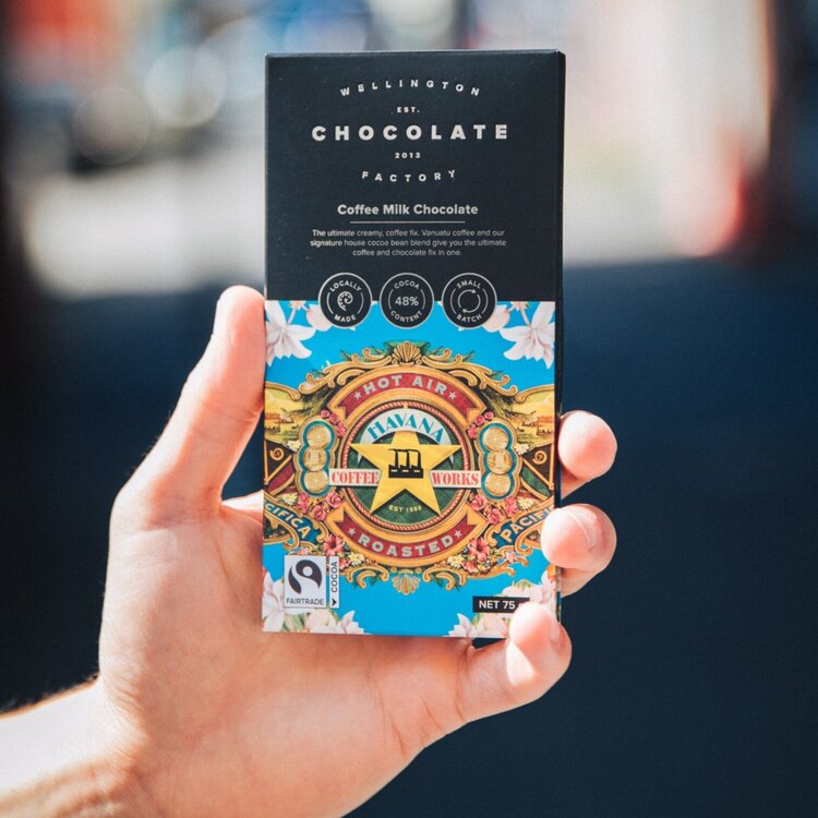 Wellington Chocolate Factory &amp; Havana Coffee Milk Chocolate