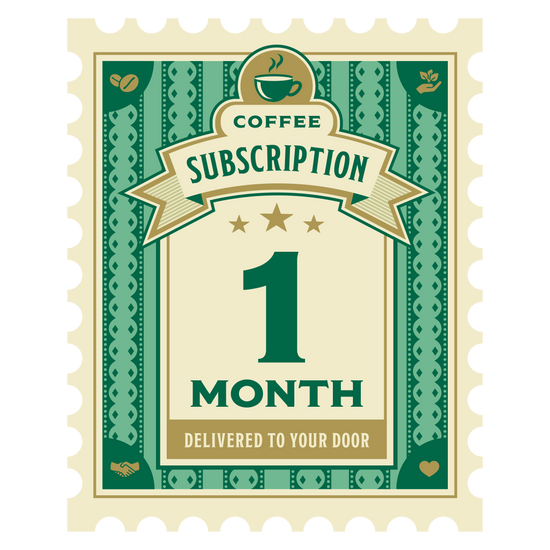 Gift 1 Month Of Coffee - 10% Discount