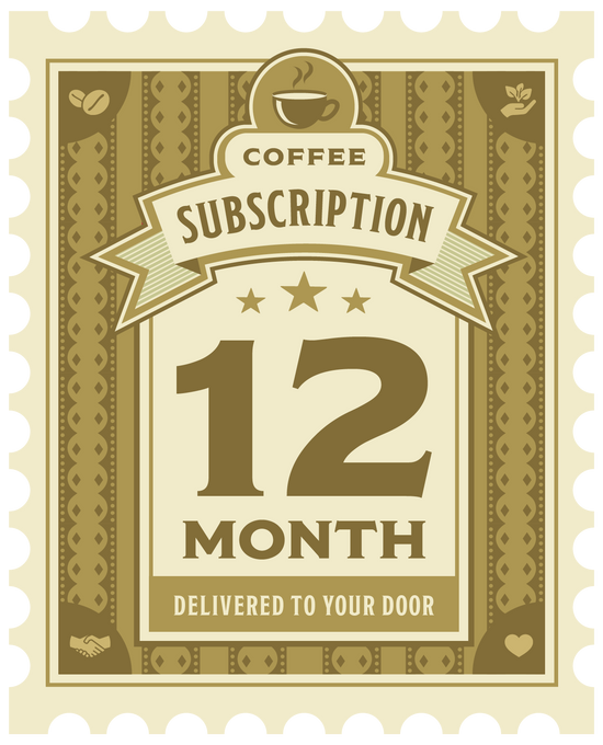 Gift 12 Months Of Coffee - Save 10%