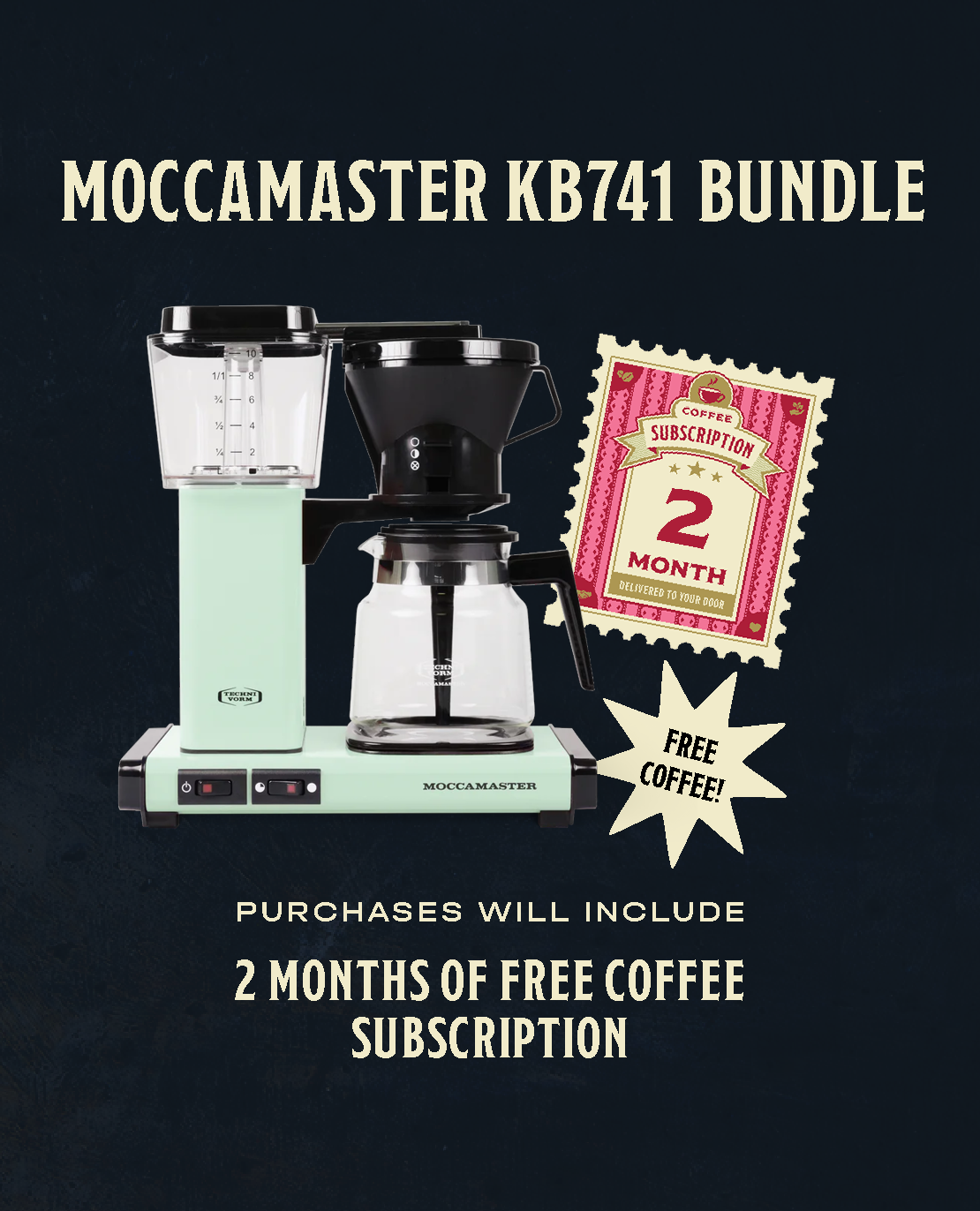 Moccamaster KB741 Classic Black Friday Bundle