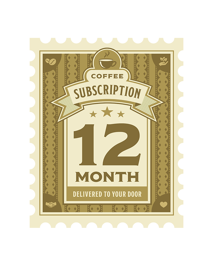 Gift 12 Months Of Coffee