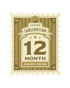 Gift 12 Months Of Coffee - Back to the Grind Bundle (Whole Beans)