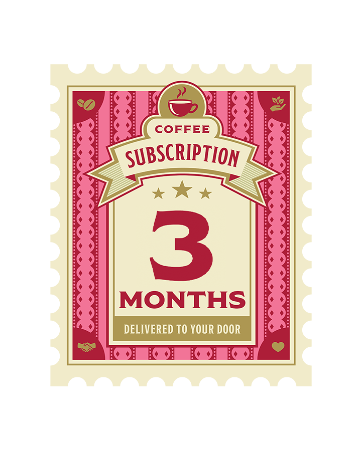 Gift 3 Months Of Coffee