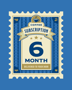 Black Friday 6 Month Coffee Subscription