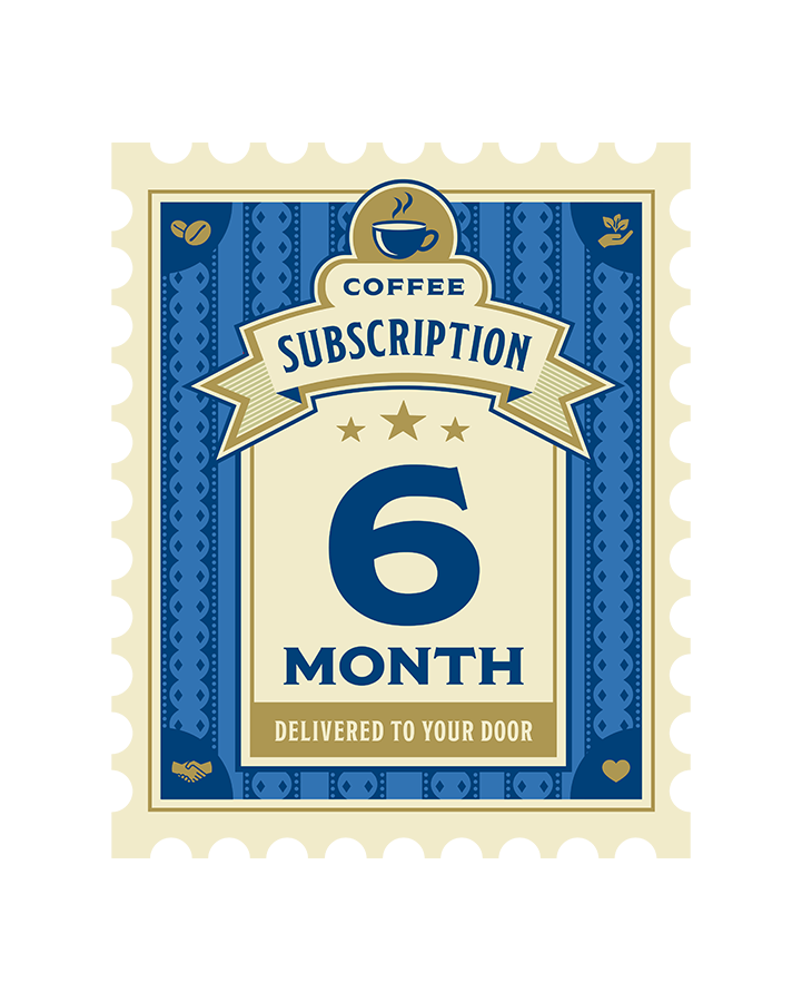 Gift 6 Months Of Coffee