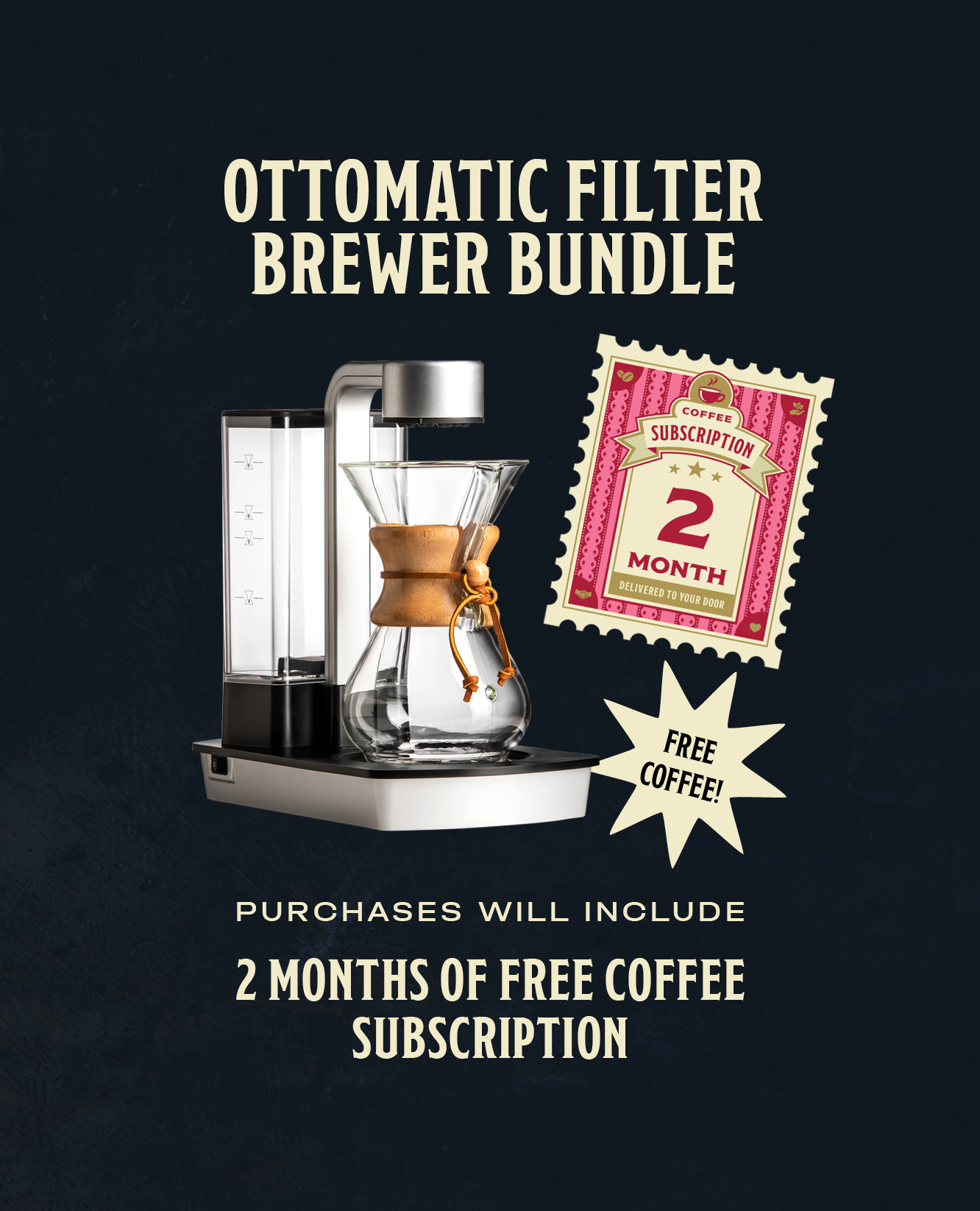 Ottomatic Filter Brewer Black Friday Bundle