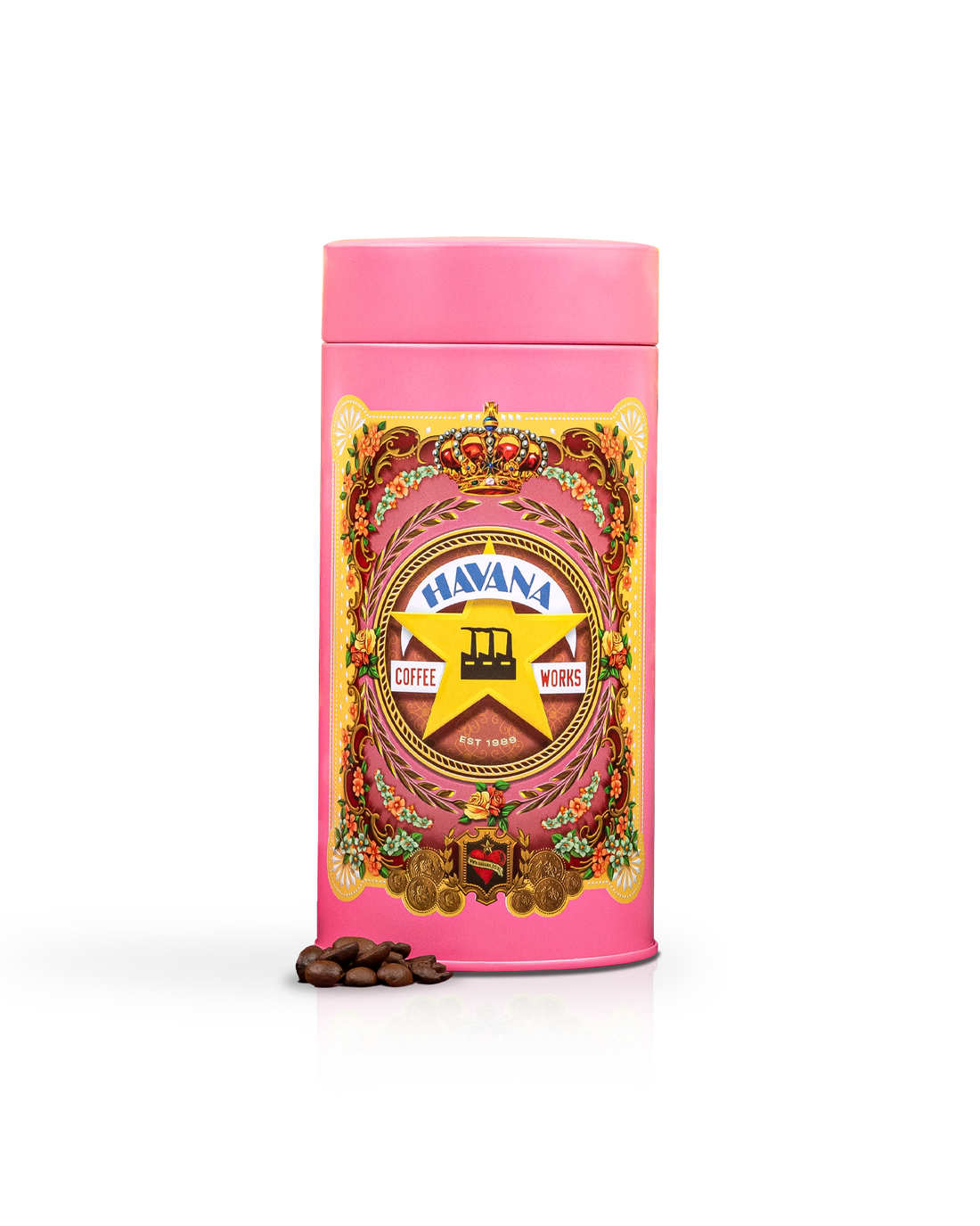 Pink Havana Coffee Tin