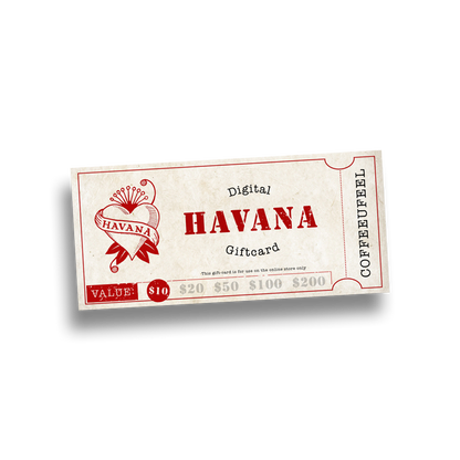 Havana Coffee Online Gift Card